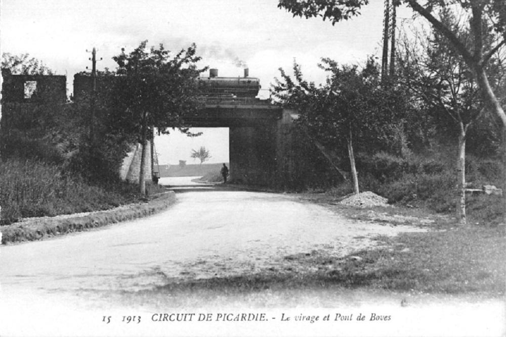 Pont et virage de Boves