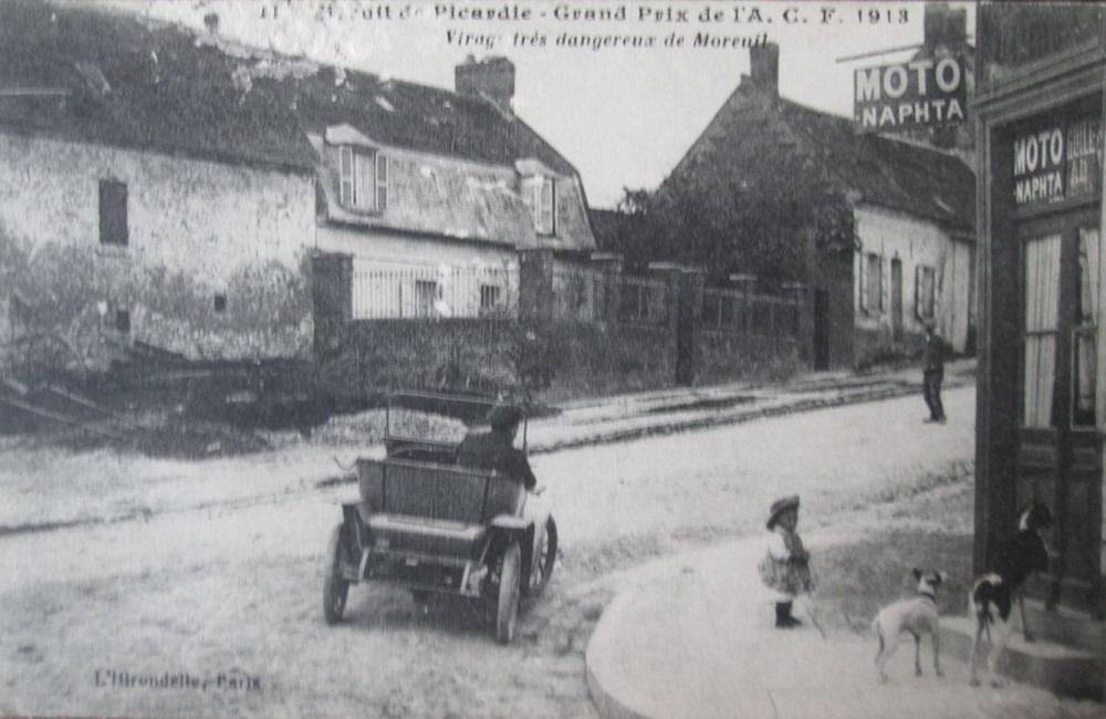 Virage dangereux à Moreuil